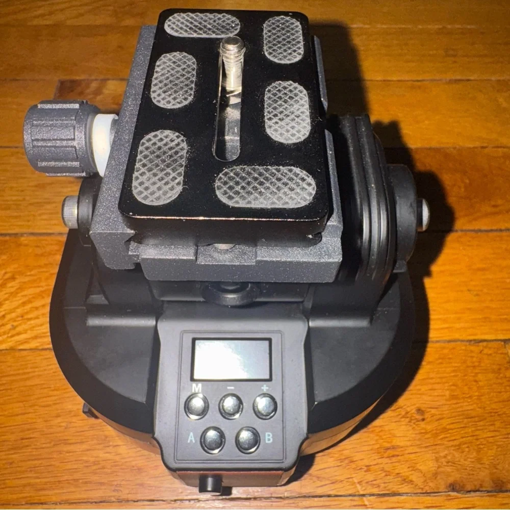 ZTFON YT-2000 Auto Motorized Rotate Panoramic Head, Remote Control, Camera/Phone